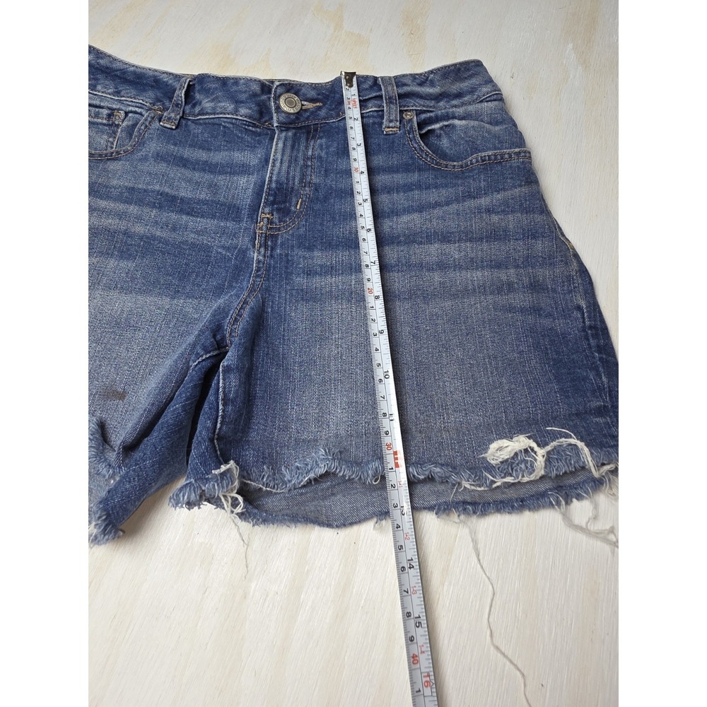 Maurice's High-Rise Denim Shorts Medium Wash Women's Size 10 - Picture 4 of 7